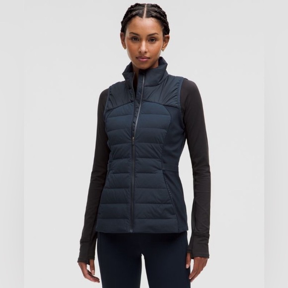 lululemon athletica Jackets & Blazers - Lululemon Down for It All 700-Fill Puffer Vest in Navy